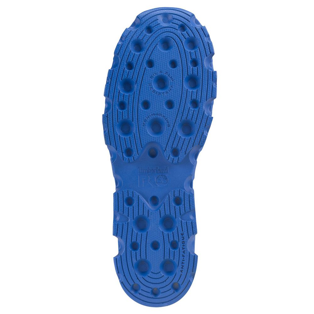 Pantofi De Lucru Timberland Barbati Negrii/Albastri - Pro® Powertrain Alloy Toe Esd - Romania - KHVG